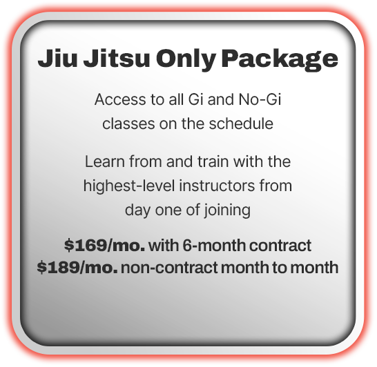 Jiu Jitsu Only Package